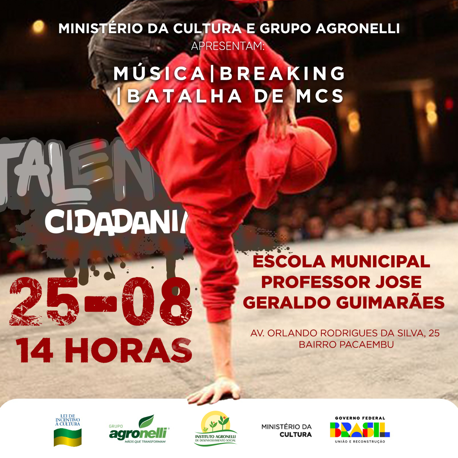 25/08 – Talentos Cidadania – Pacaembu