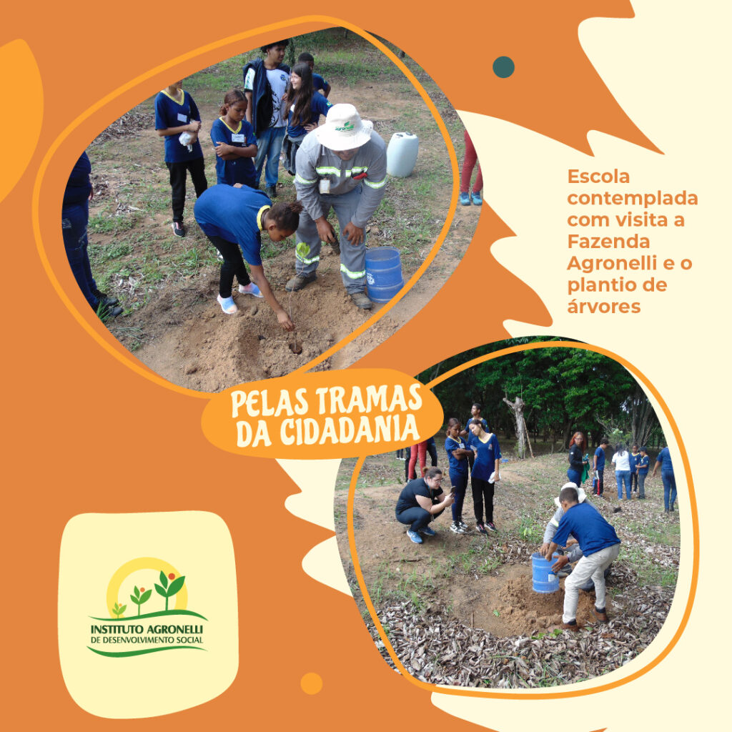 Projeto “Pelas Tramas da Cidadania” encerra com visita na Fazenda Agronelli